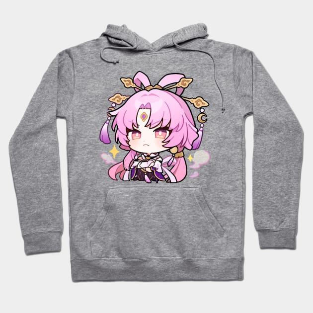 Honkai Star Rail Chibi Fu Xuan 4 Hoodie by HoyoStan